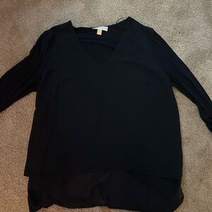 Michael Kors, flattering black blouse